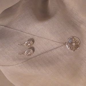 Necklace and earring set / #169